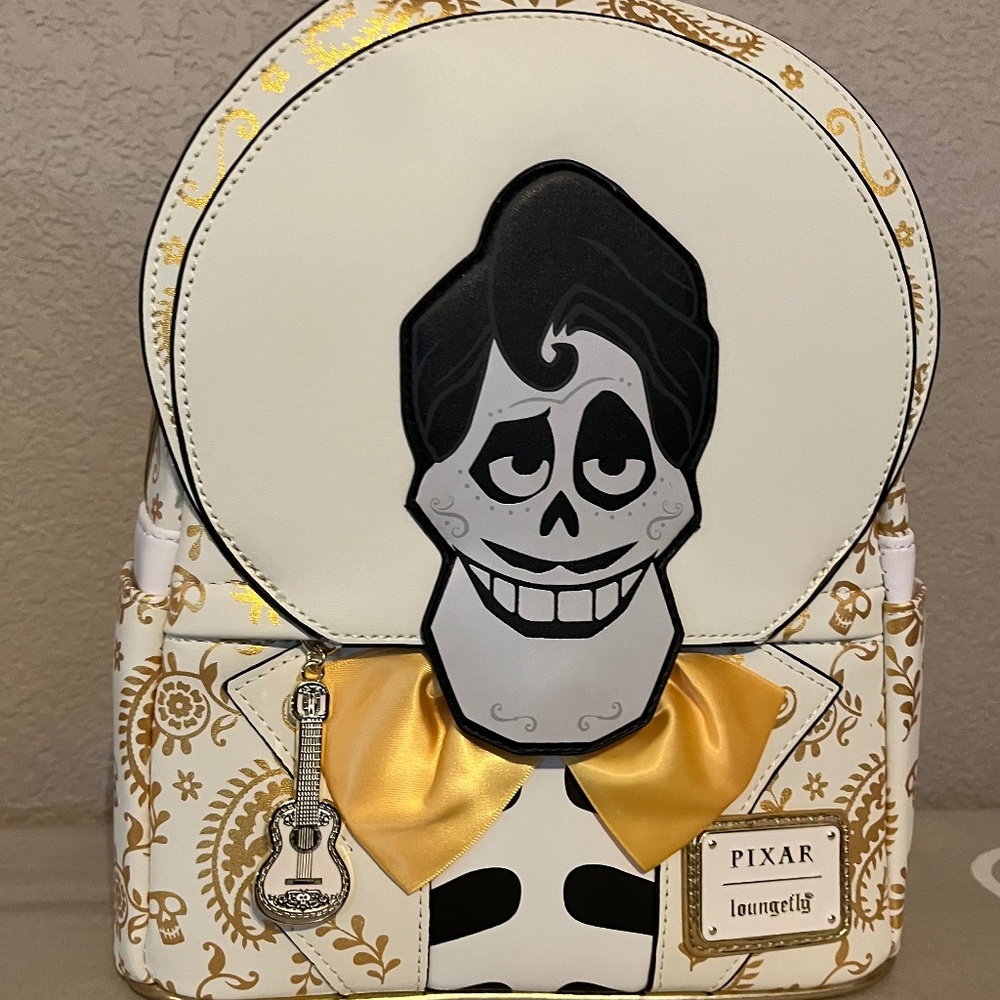 Loungefly Disney Villains Pixar Coco Ernesto Cosplay Backpack